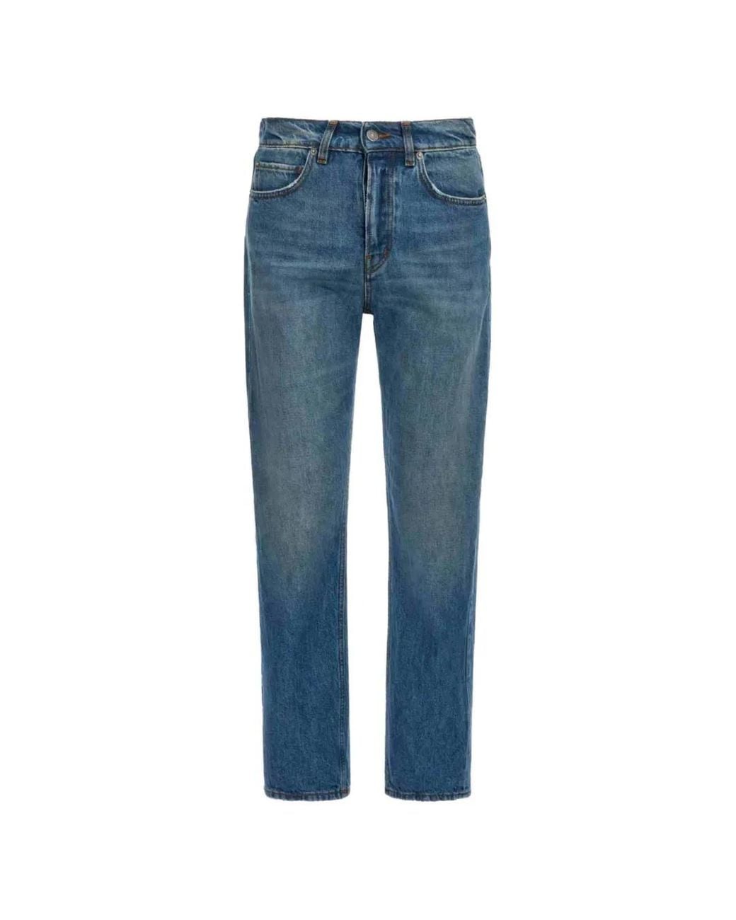 Roberto Cavalli Blue Belt-Loops Jeans for men