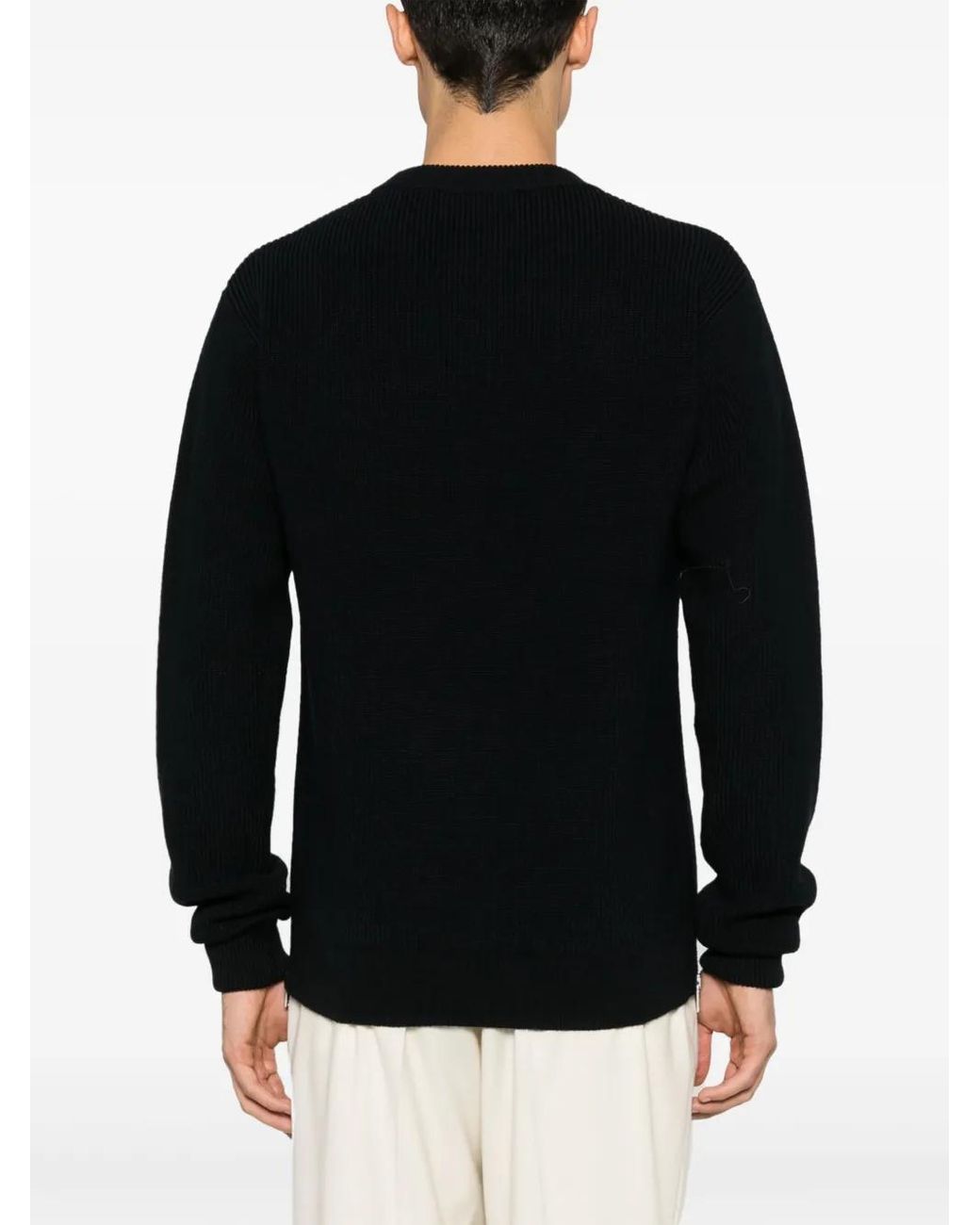Jil Sander Blue Crew-neck Sweater for men