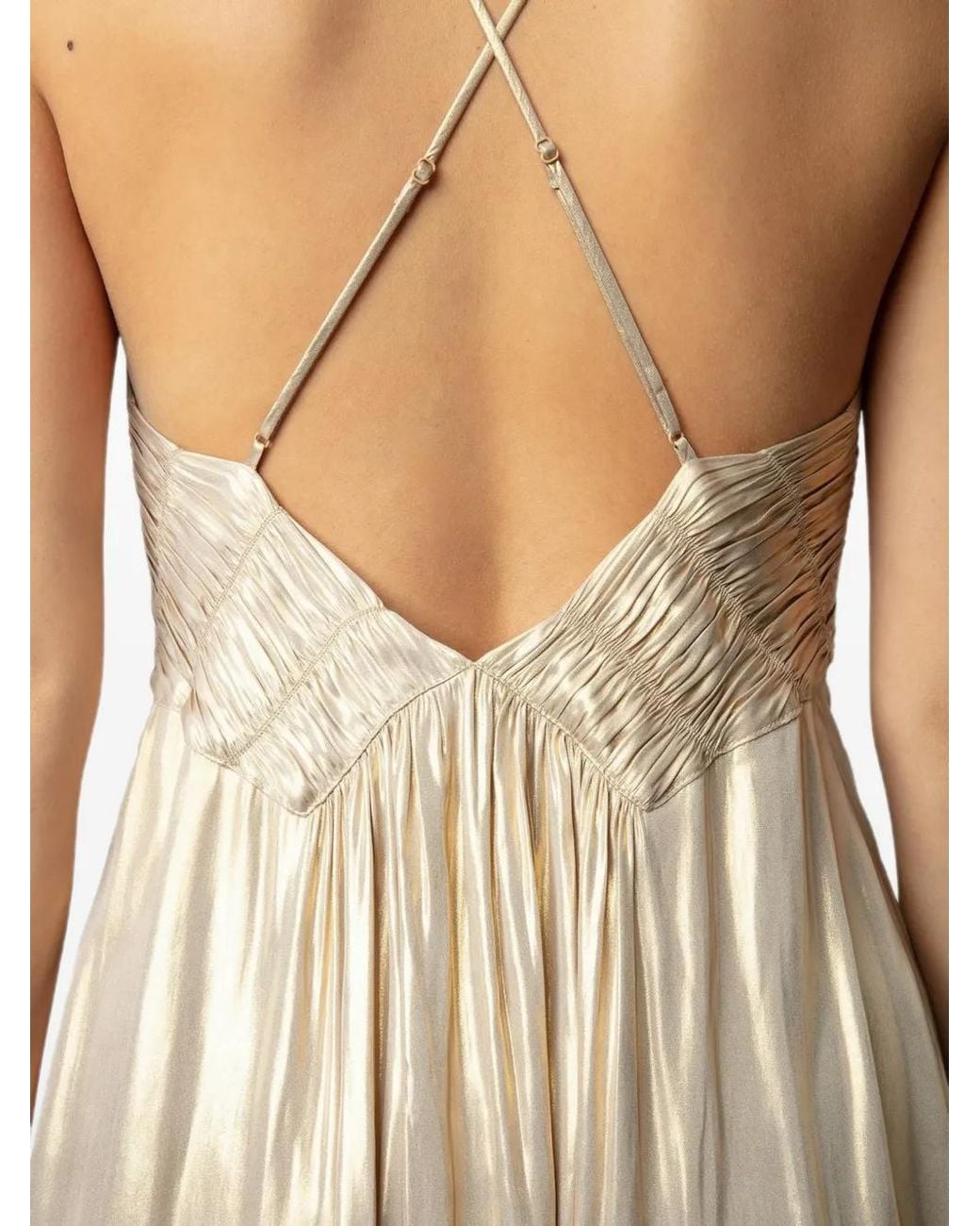 Zadig & Voltaire Natural Rayonna Satin