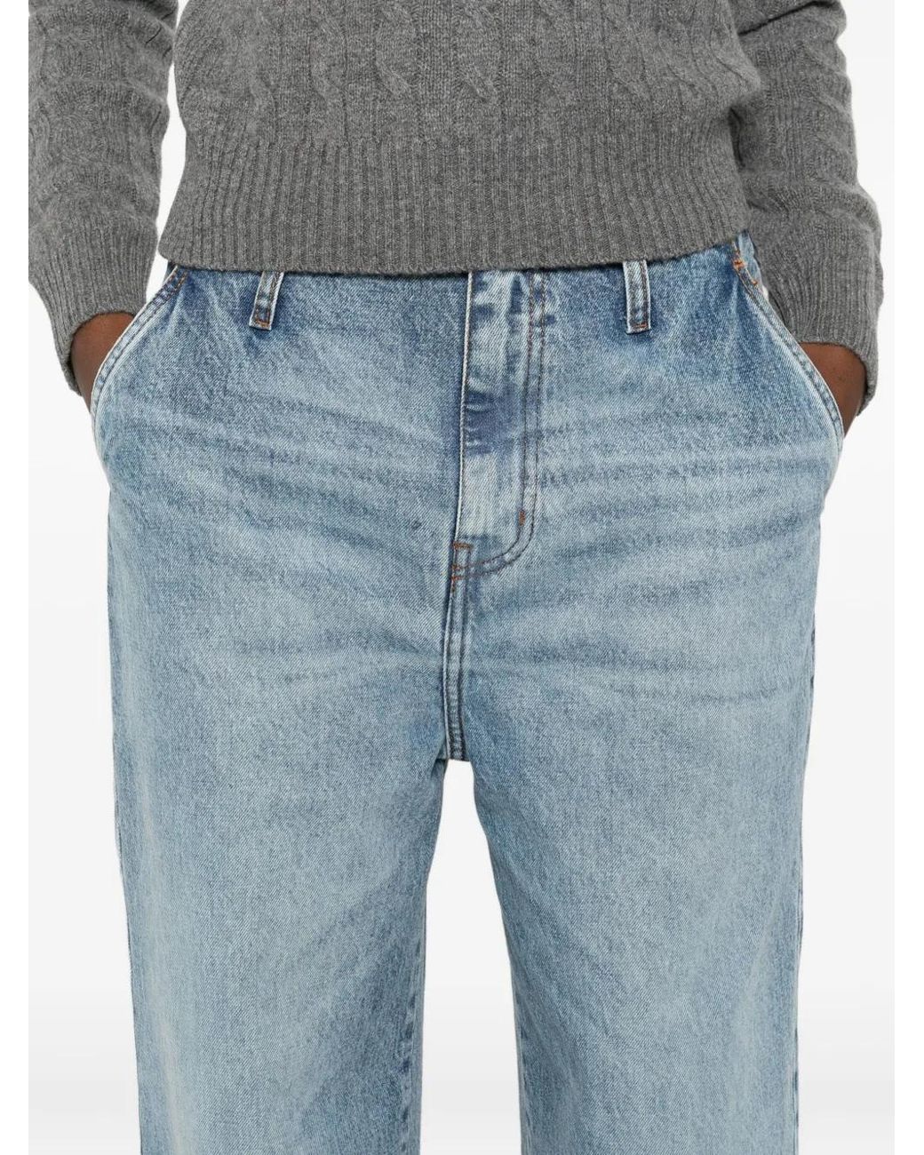 Lois Blue Jeans Mit Knopfverschluss