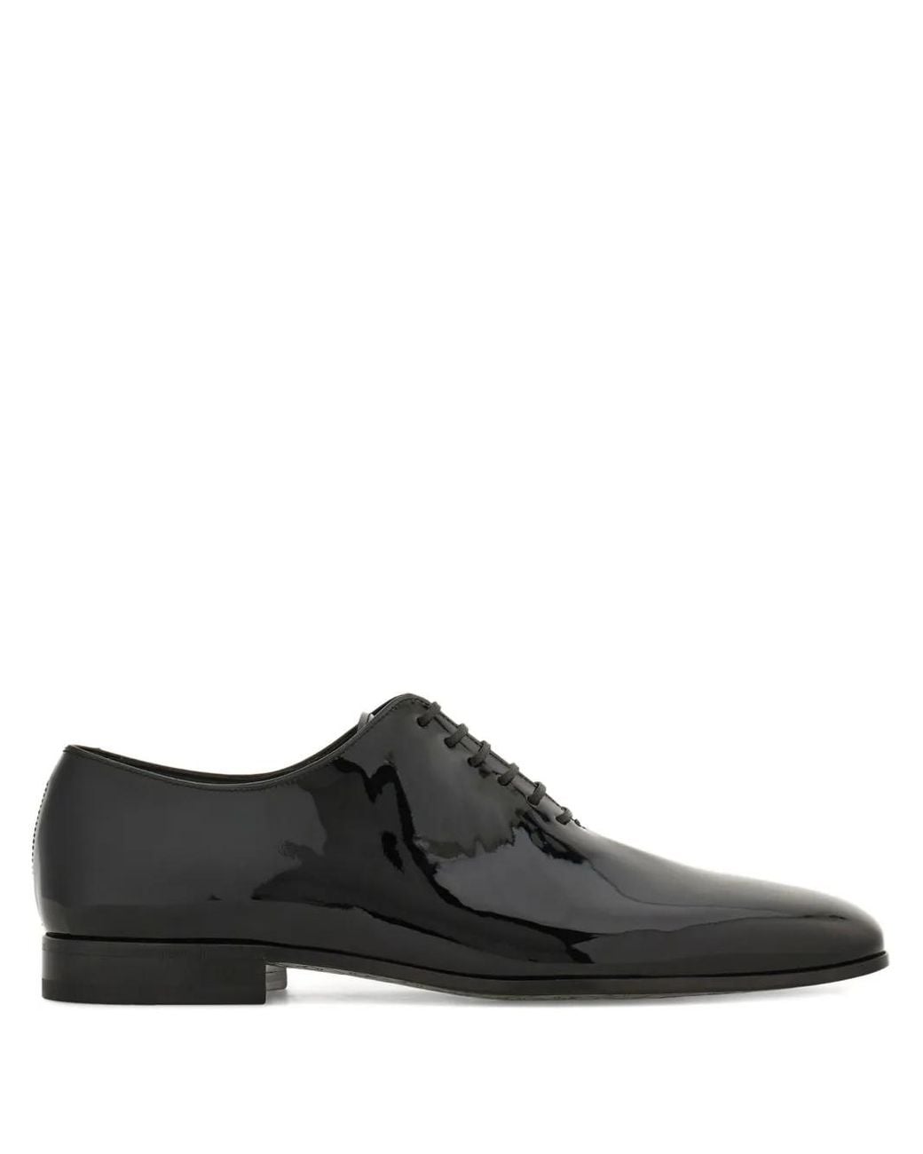 Ferragamo Black Oxford Shoes for men