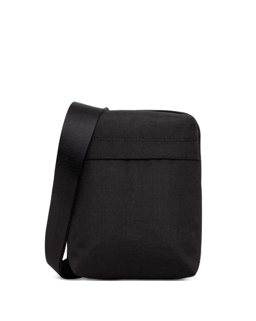DIESEL Black Logo-Tag Shoulder Bag for men