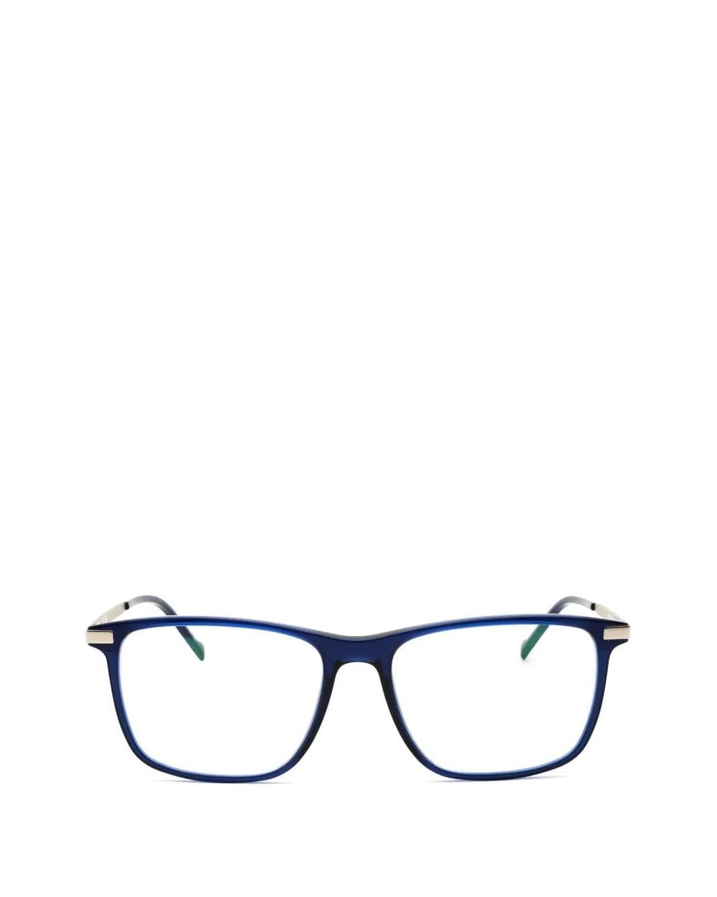 Zeiss Black Lunettes De Vue À Monture Rectangulaire for men