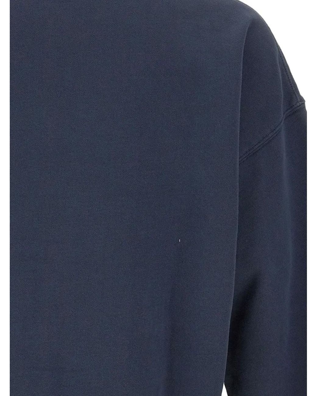 Carhartt Blue Crew Neck Sweatshirt for men