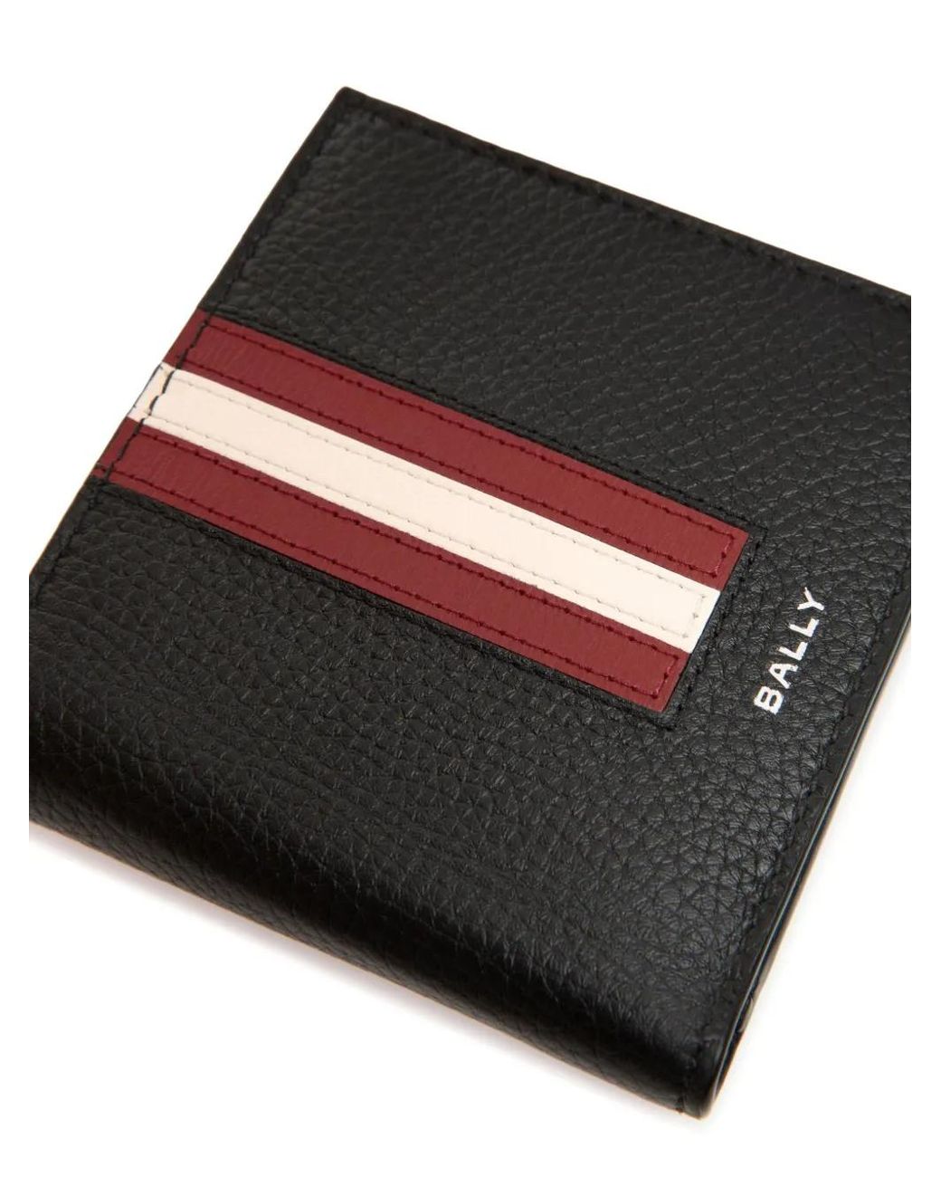 Bally Black Ribbon Wallet for men