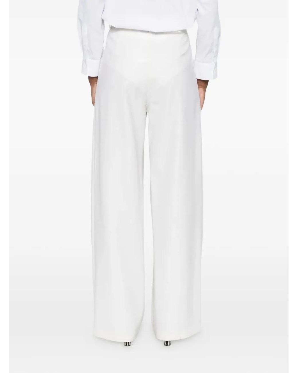MEDEA Straight Broek in het White