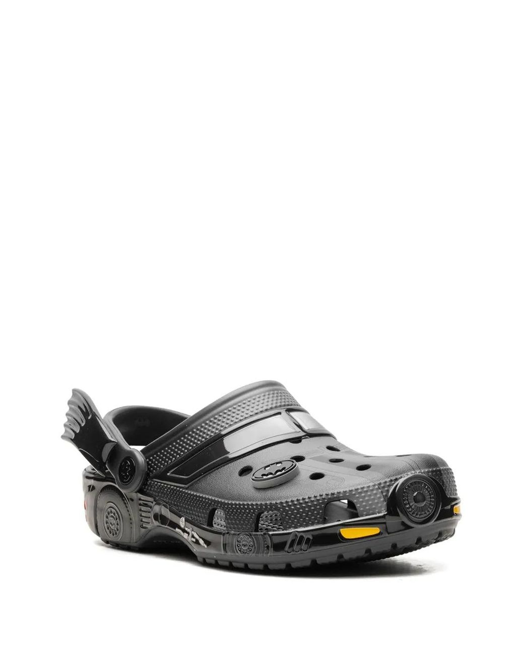 CROCSTM Black Classic Clog "Batmobile" Sandals for men