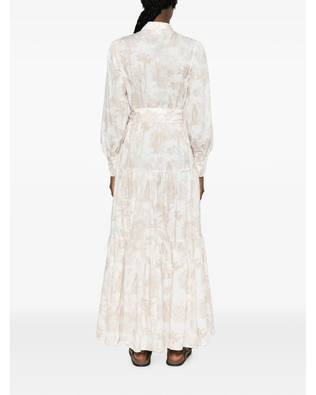 Mc2 Saint Barth White Jensen Long Dress