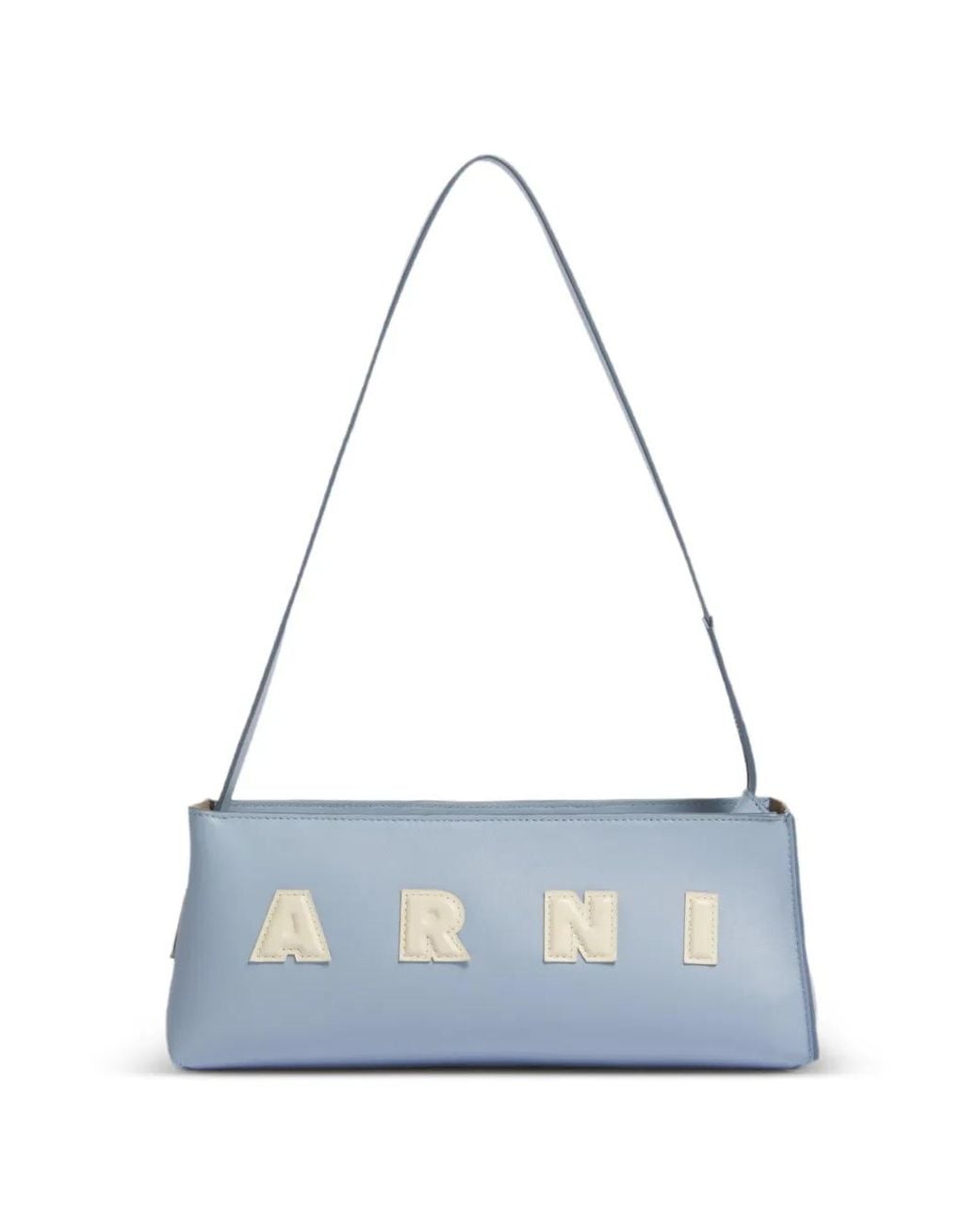 Marni Blue Leather Museo Bag