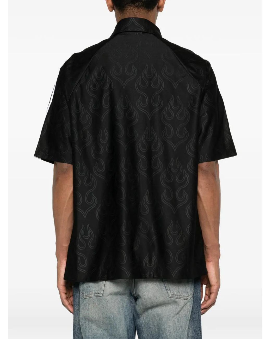 Adidas Black Basketball Flame Top for men