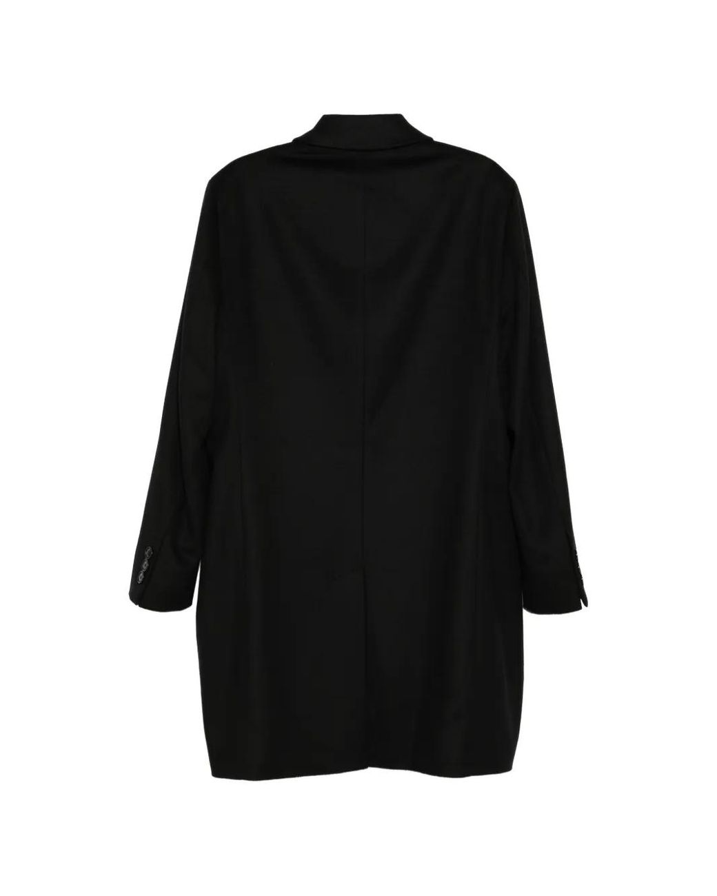Boss Black Single-Breasted Coat for men