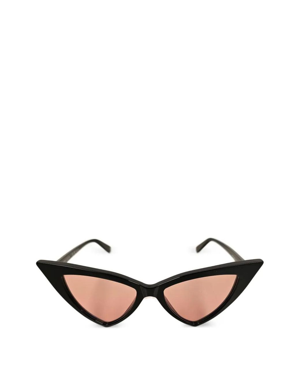 McQueen Black Spike Cat-Eye Sunglasses
