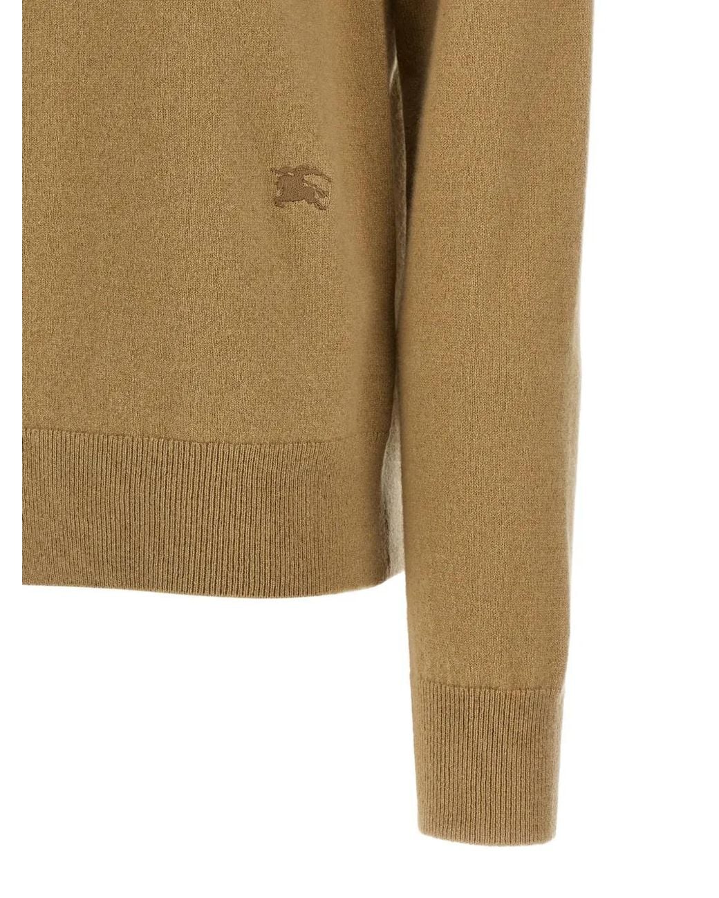 Burberry Green Cashmere-Blend Cardigan