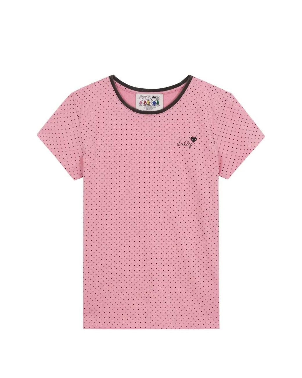 MARGE SHERWOOD Pink Peanus Sally T-Shirt