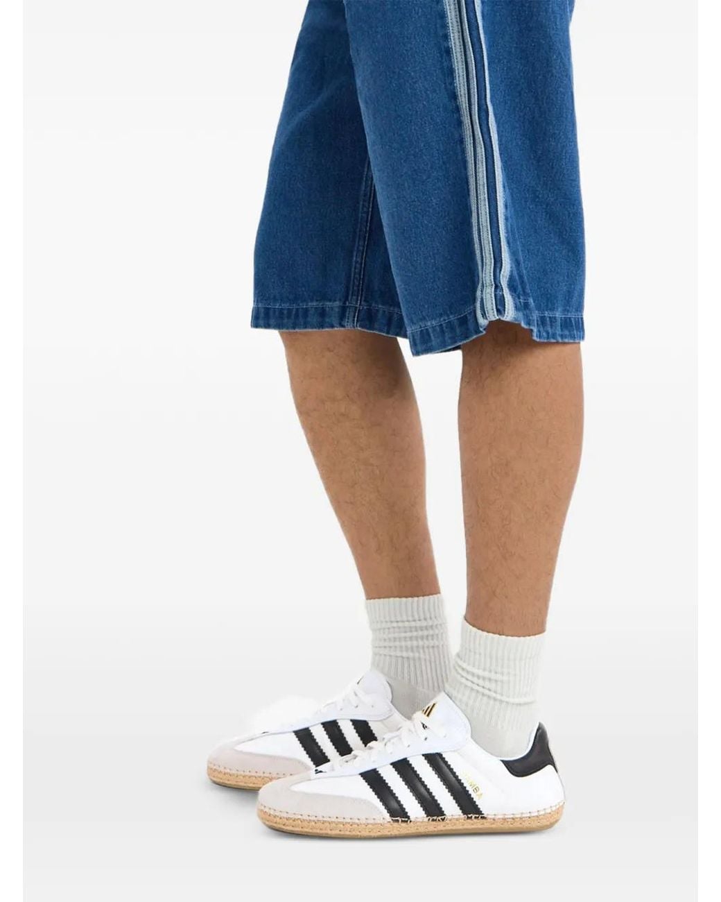 Adidas White X Clot Samba Sneakers for men