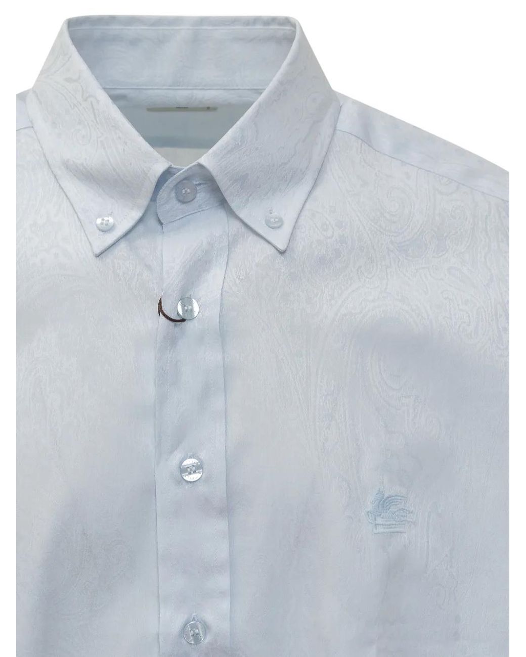 Etro Blue Roma Shirt for men