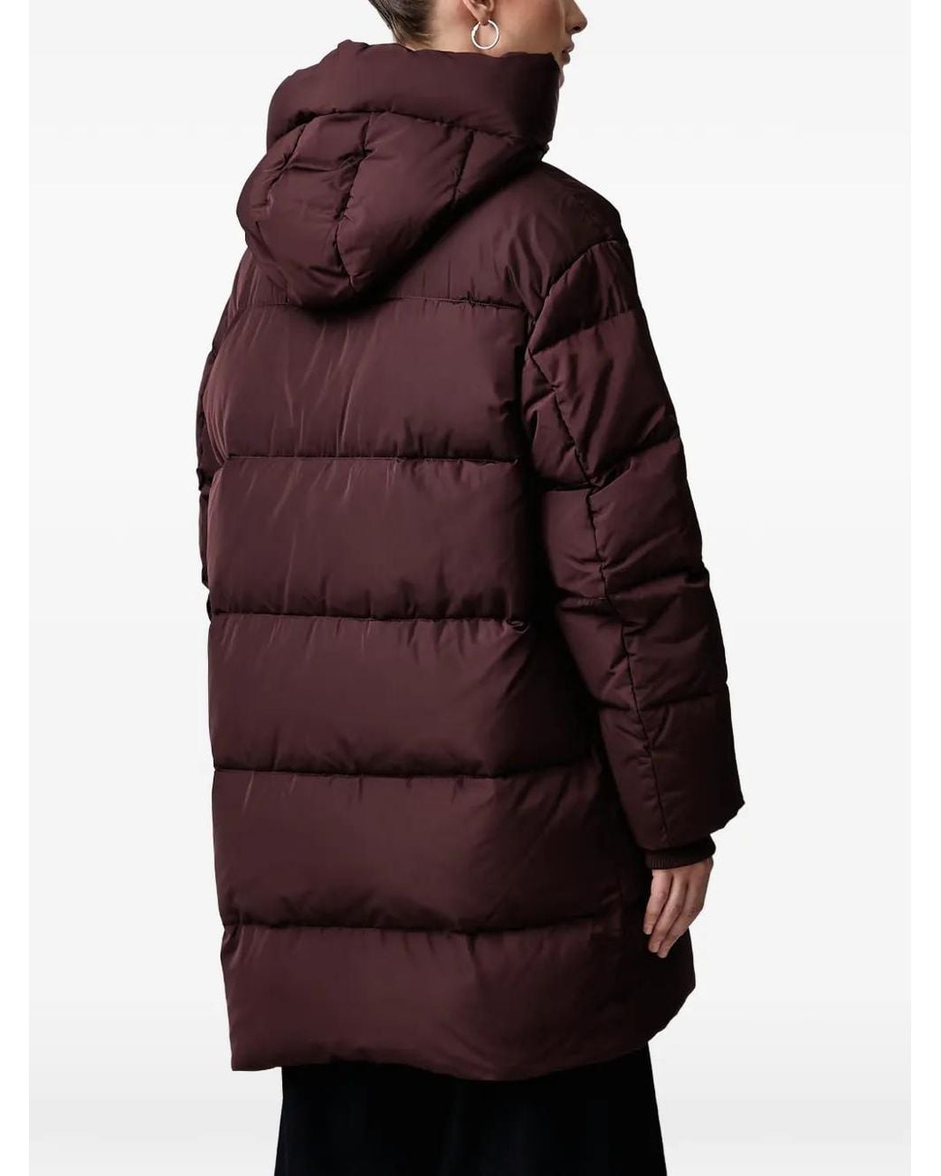 Mos Mosh Red Hooded Padded Coat