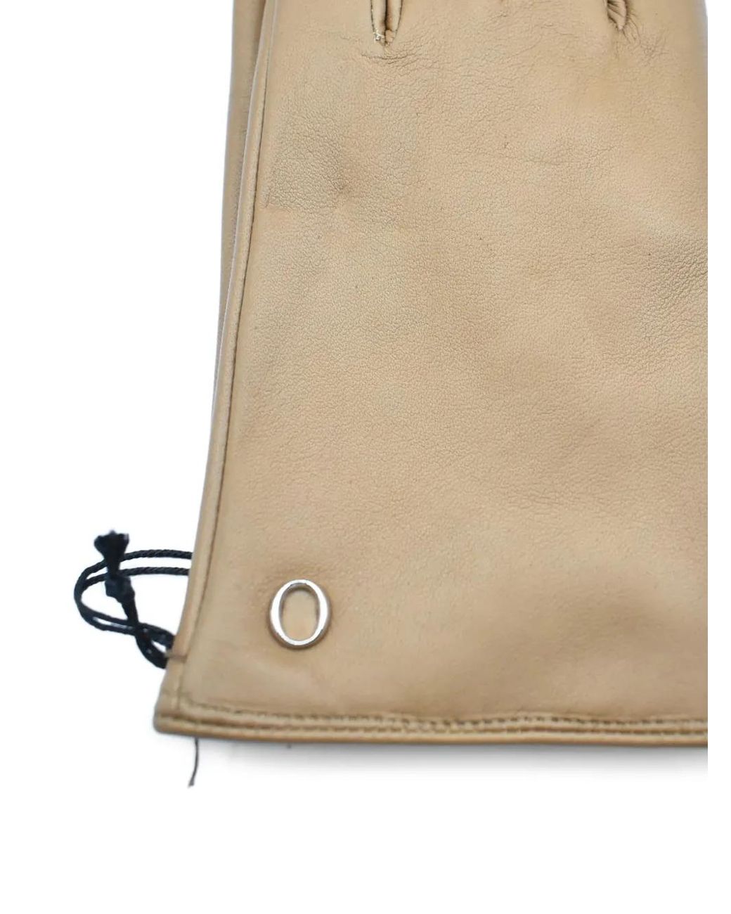 Orciani Natural Nappa Flake Gloves