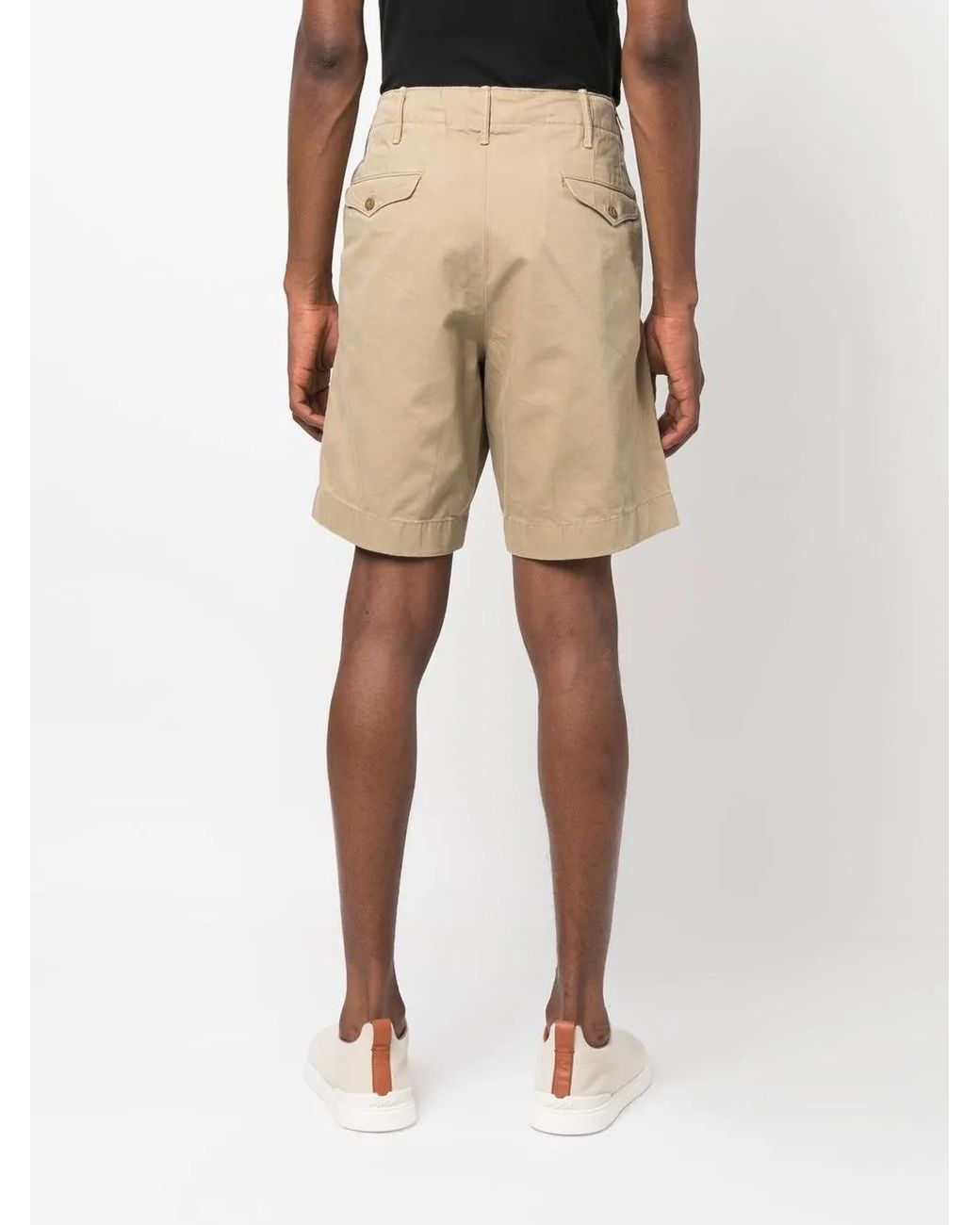 RRL Natural Mid-Rise Bermuda Shorts for men