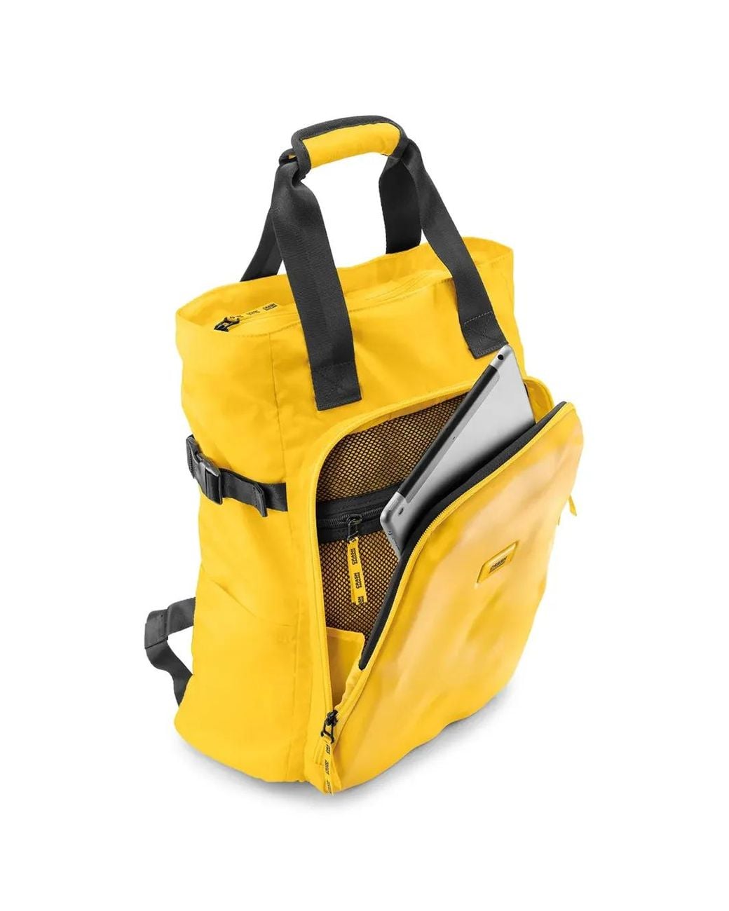 Crash Baggage Yellow Zip-Fastening Backpack