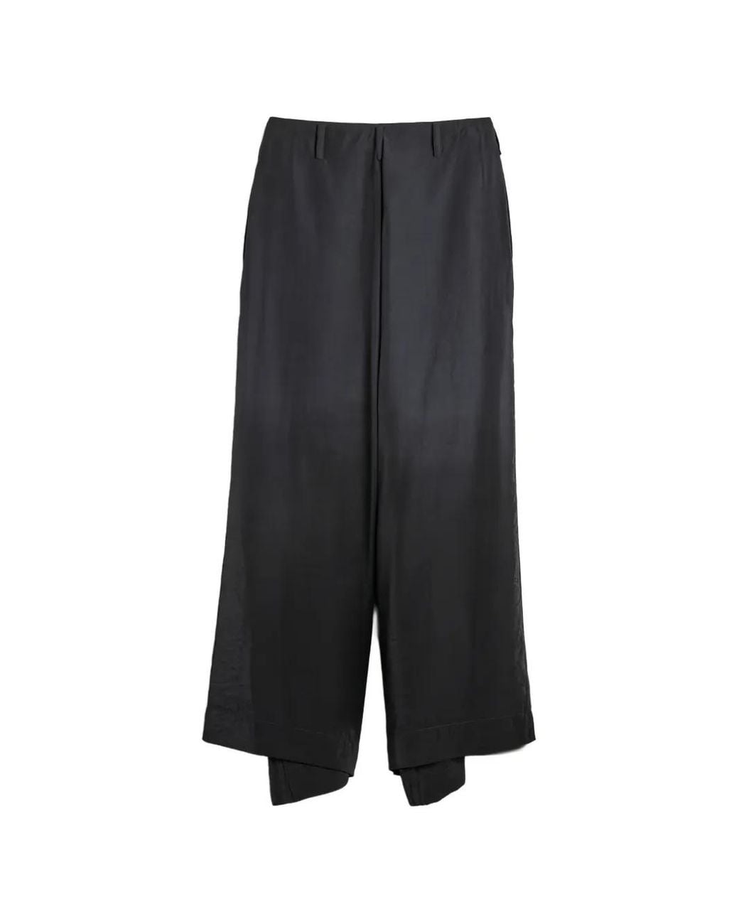 Y-3 Gray Ut Dip Dye Wide Trousers