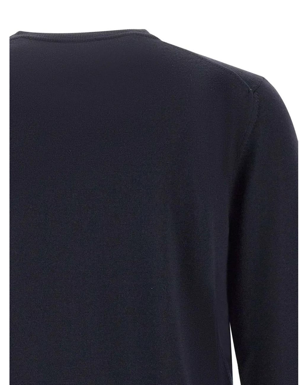 Kangra Blue Crew-Neck Knitted Sweater for men
