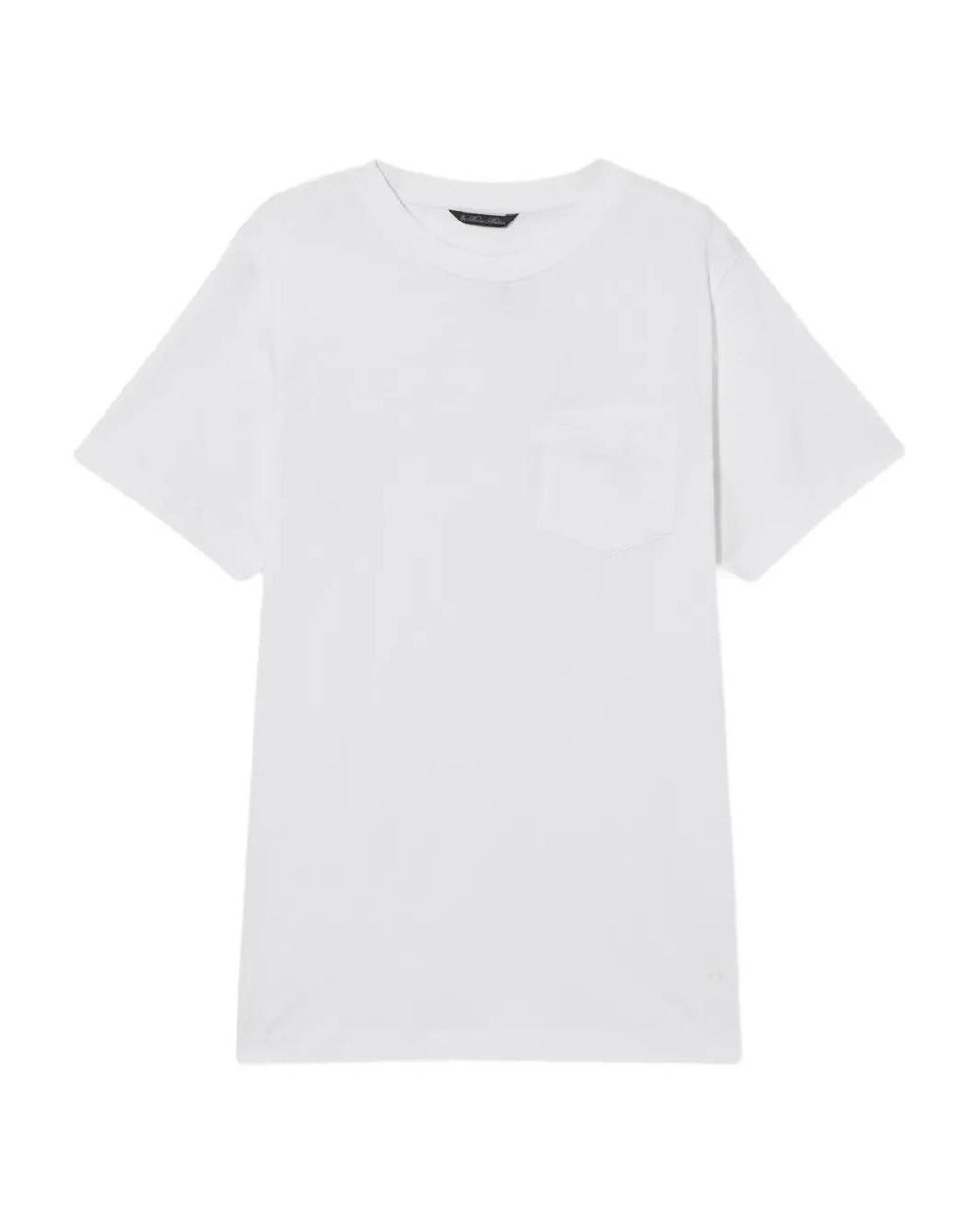 Brooks Brothers White Jersey T-Shirt for men