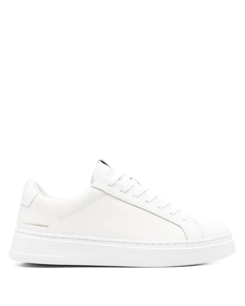 Crime London White Extralight Sneakers for men