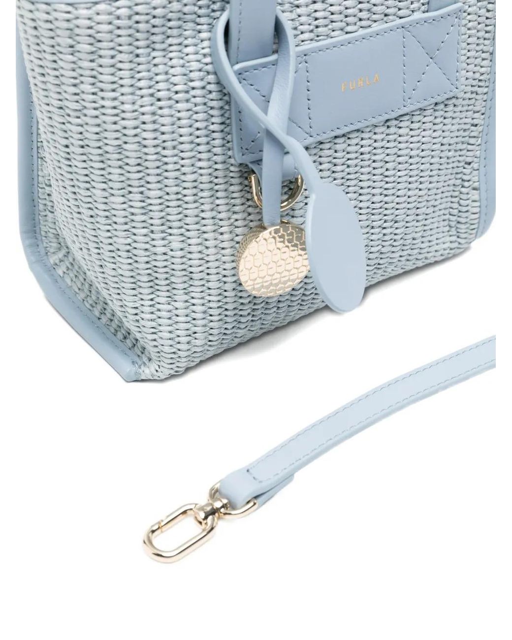 Furla Blue Divide It Tote Bag