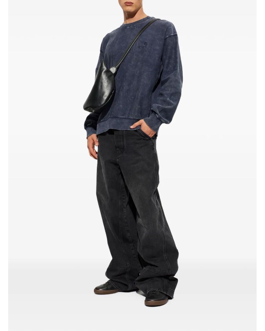 Carhartt Blue Lambert Sweater for men