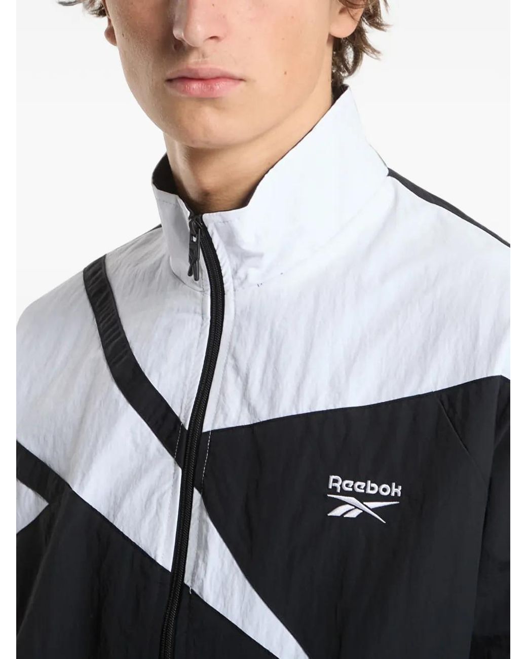 Reebok Black Vector Track Jacket for men