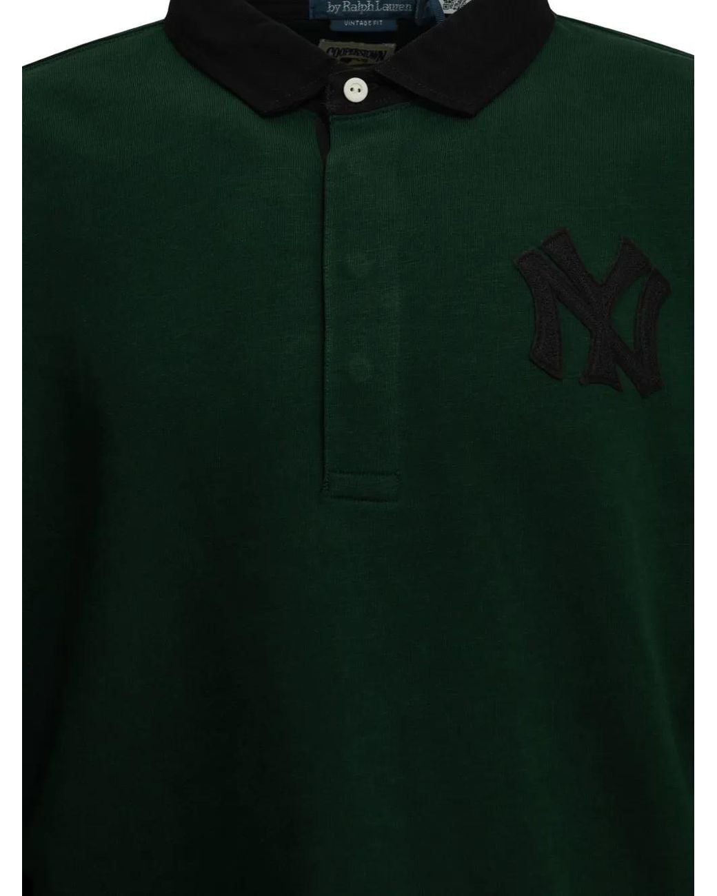 Polo Ralph Lauren Green New York Yankees Long-Sleeve Polo Shirt for men