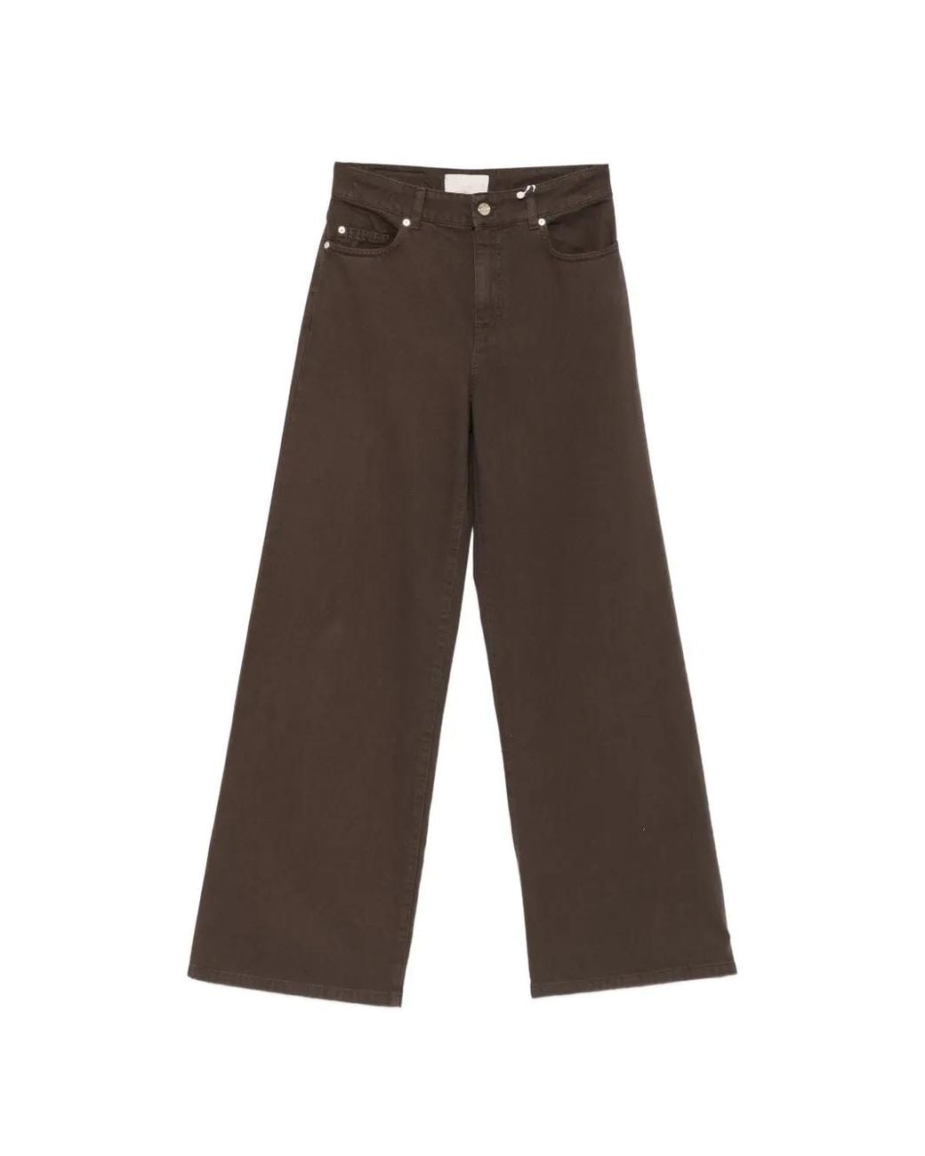 iBlues White Jean Iblnina À Passants De Ceinture
