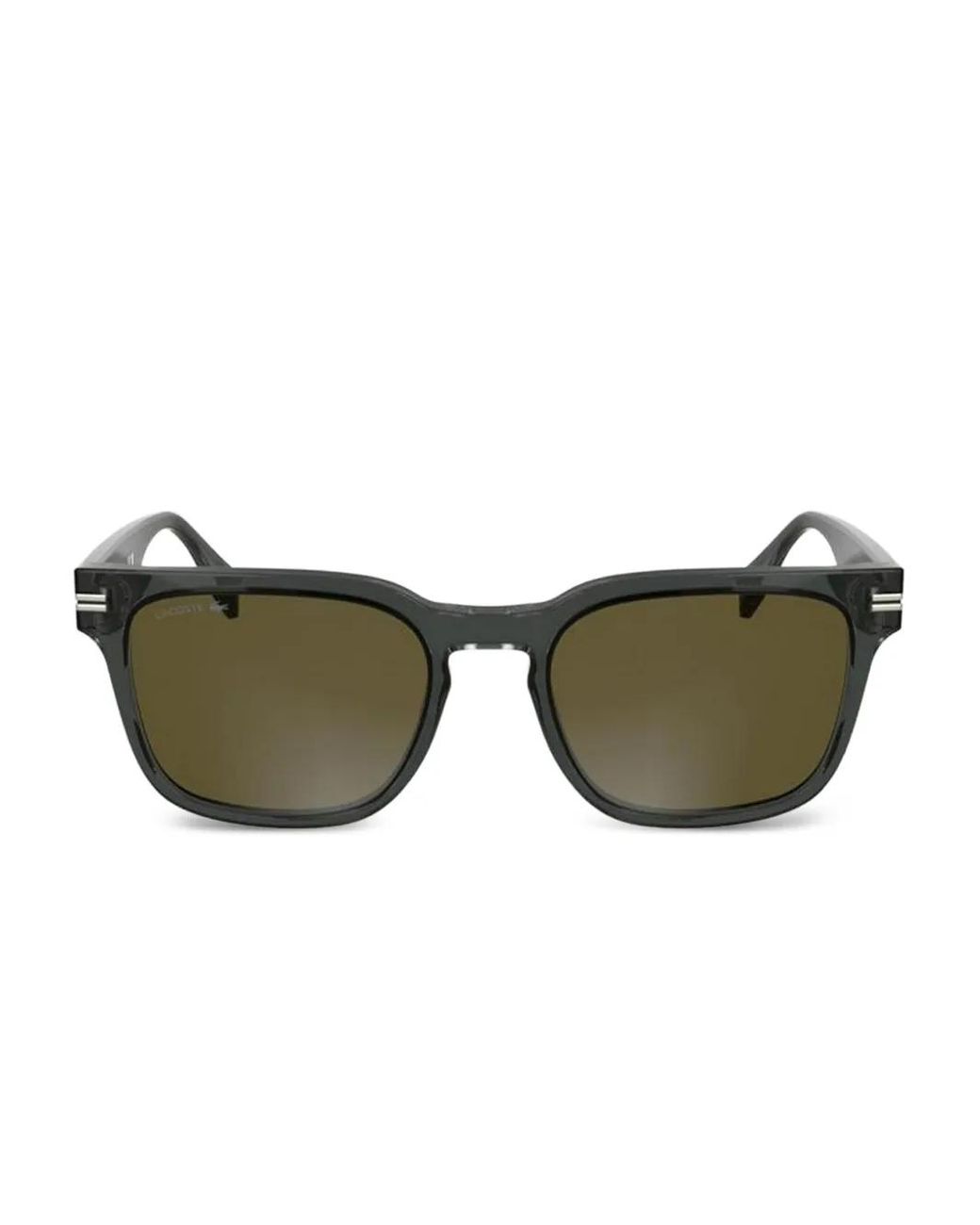 Occhiali Da Sole Squadrati di Lacoste in Gray da Uomo