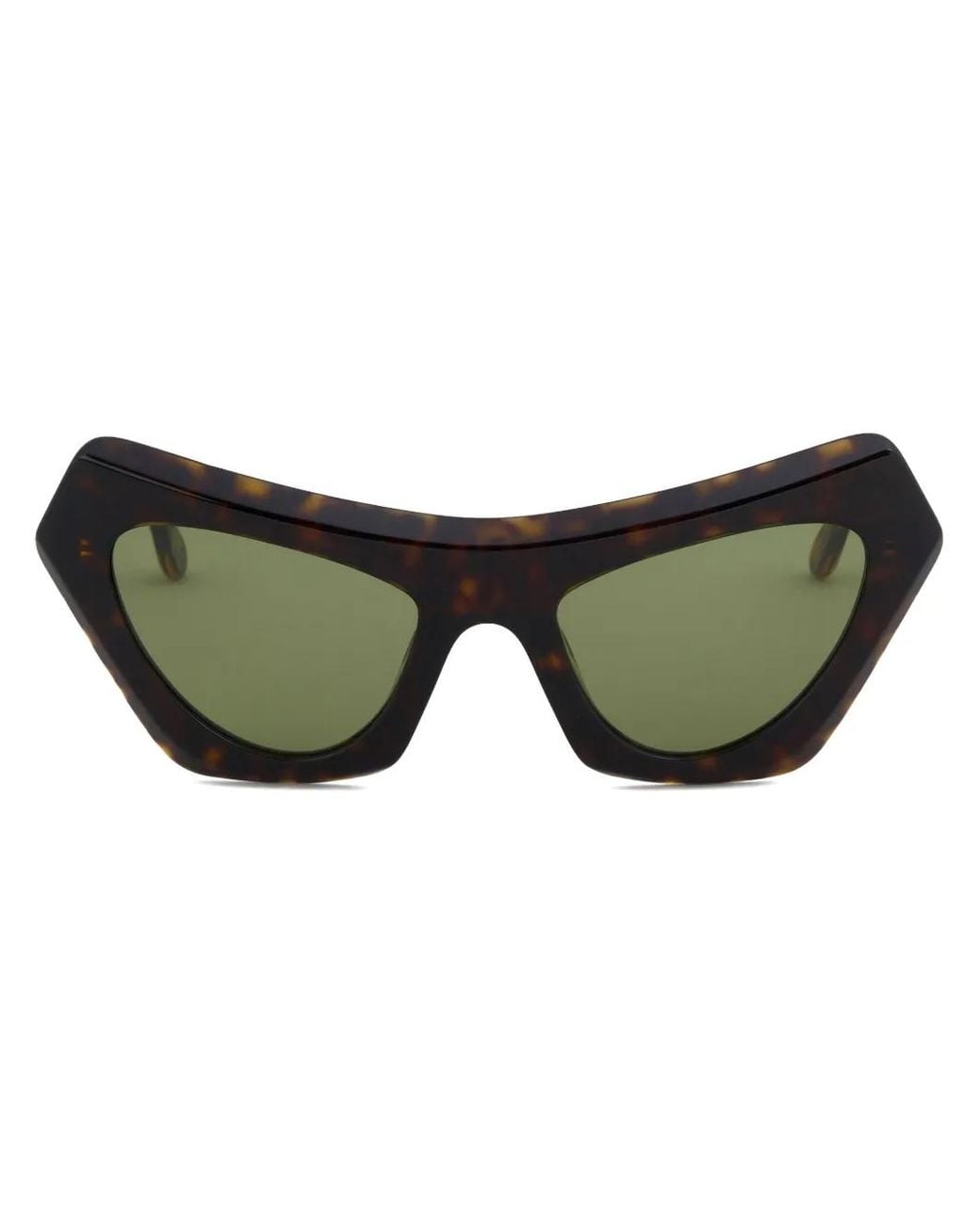Marni Green Devil's Pool Cat-Eye Sunglasses