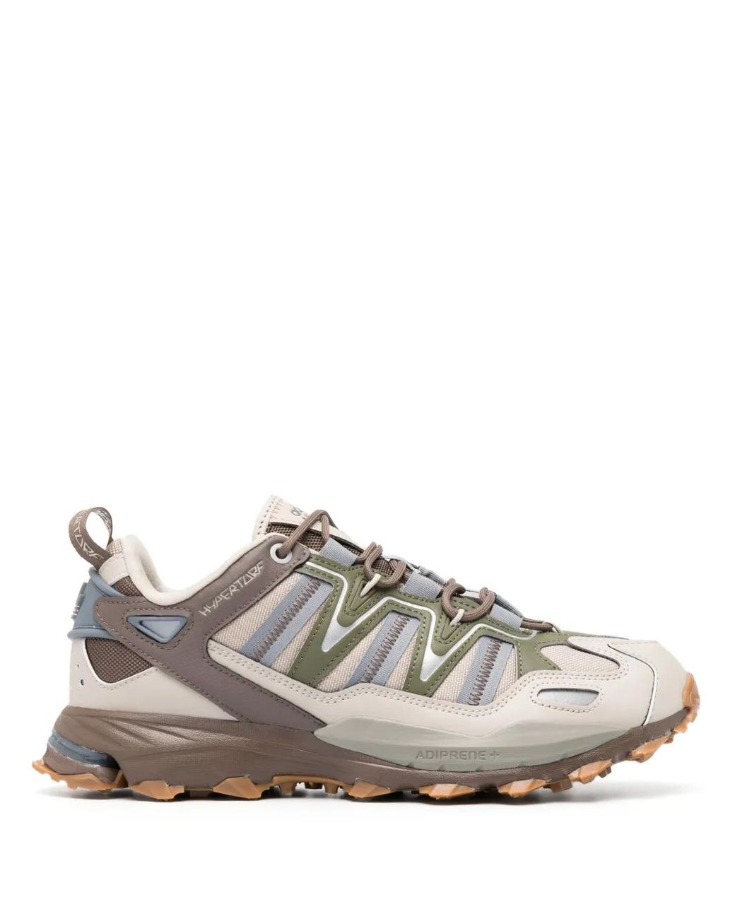 Adidas Gray Hyperturf Low-Top Sneakers for men