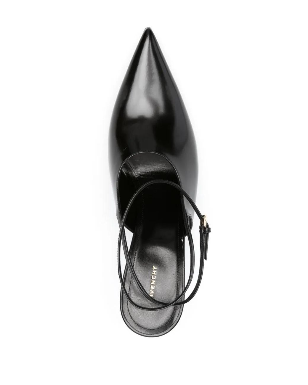 Givenchy Black Leather Show Pumps