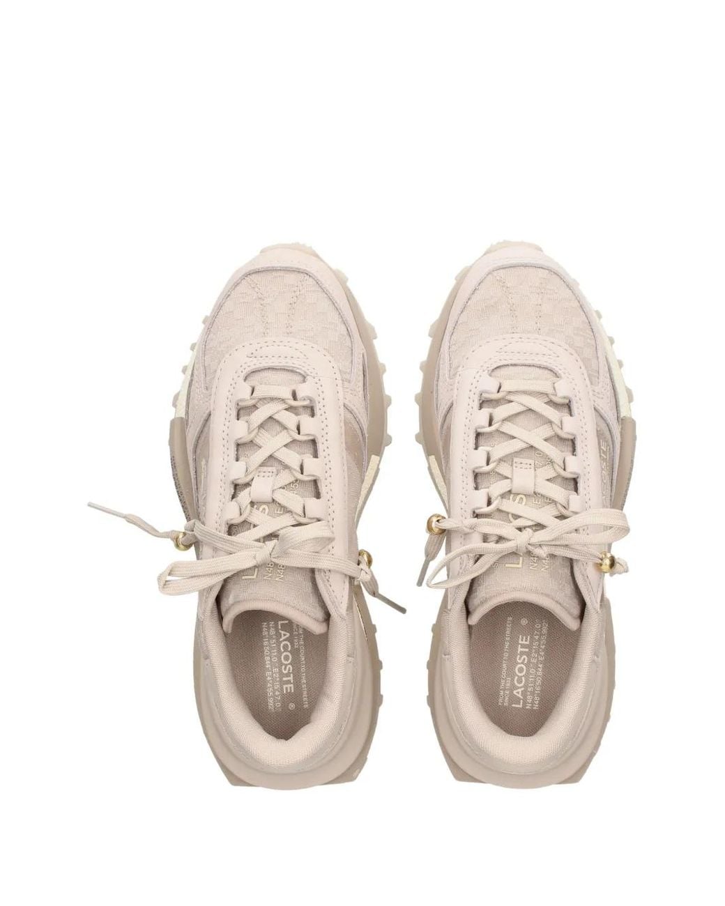 Lacoste White Elite Active Sneakers