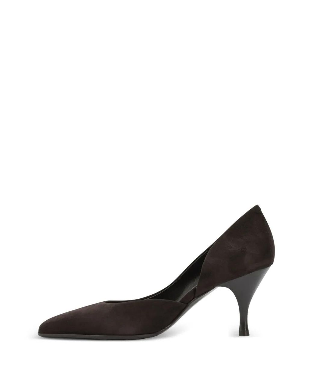 Sergio Levantesi Black Jada 67 D'Orsay Pumps Mit Spitzer Kappe