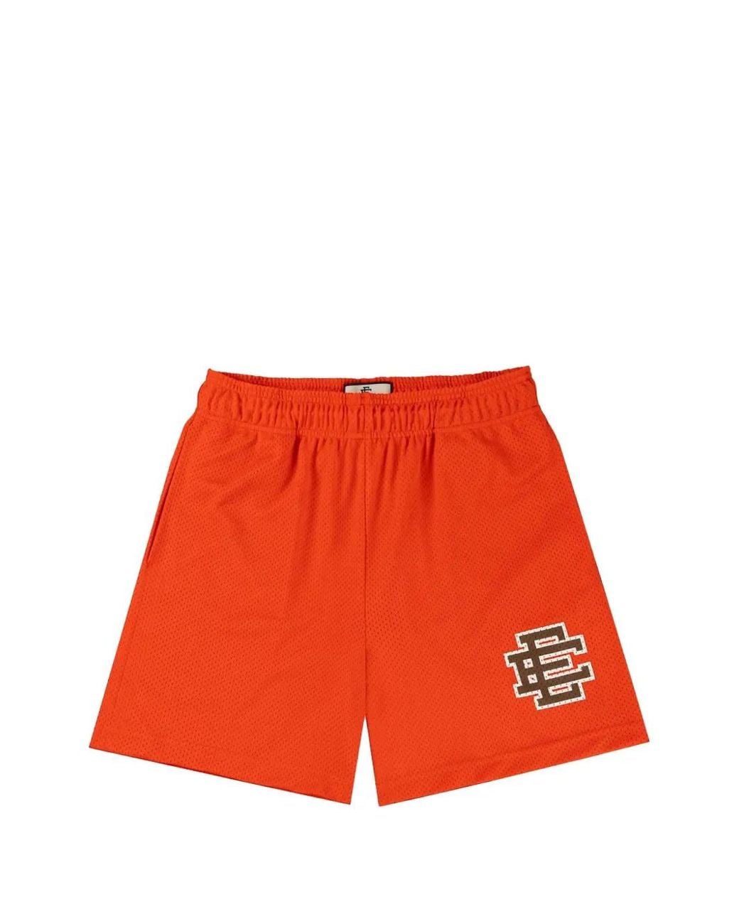 Eric Emanuel Red Logo-Print Track Shorts for men