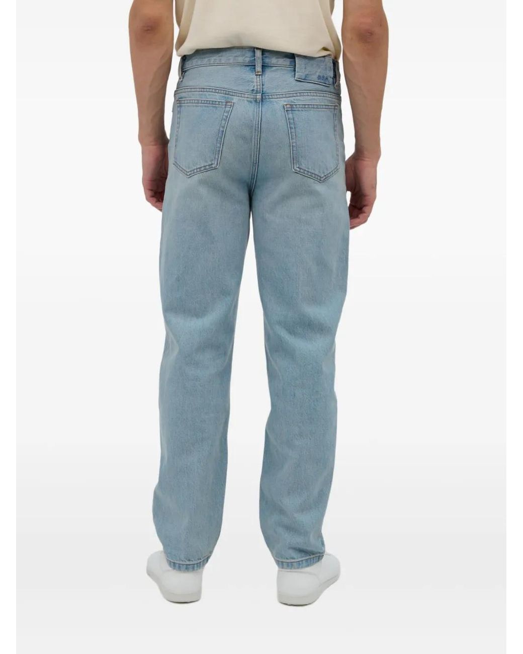A.P.C. Blue Five-Pocket Jeans for men