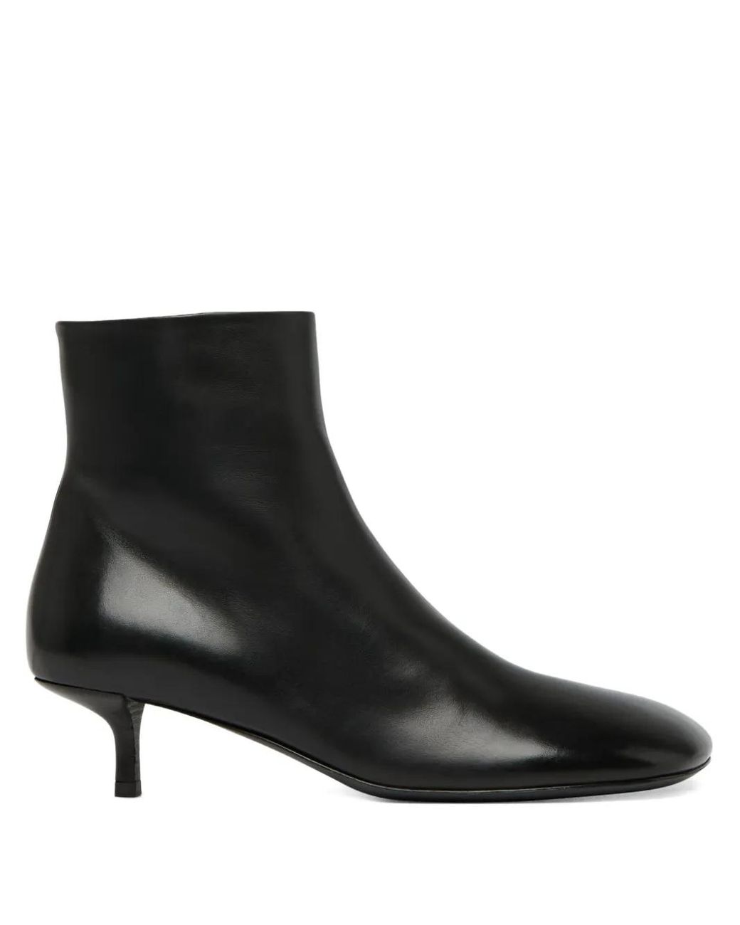 Marsèll Black Marsèll Square Toe Ankle Boots