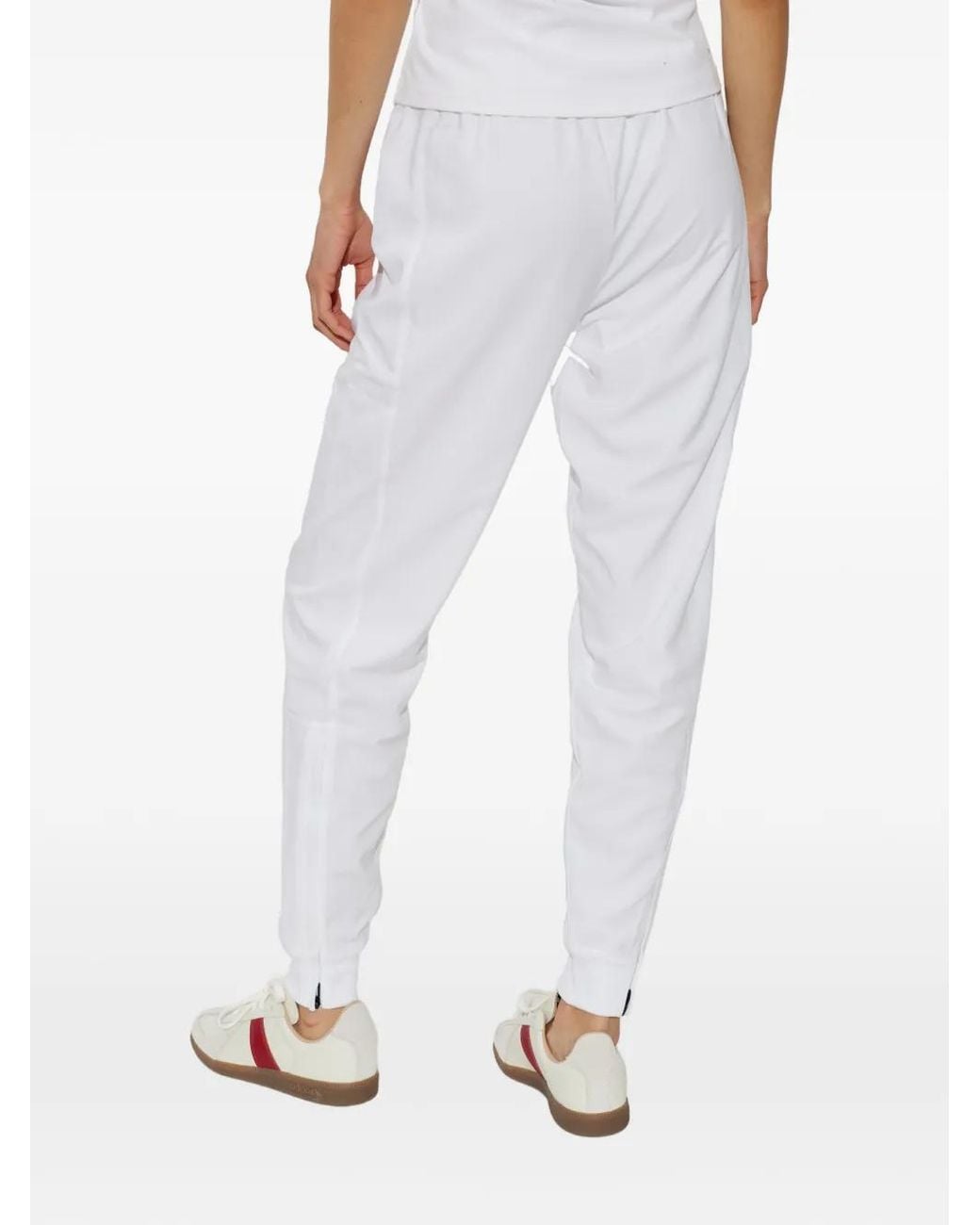 Adidas White Walk-On Track Pants