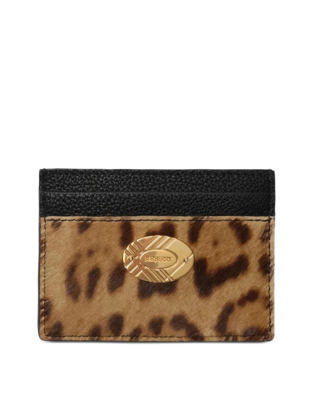 Burberry Black Cotswolds Card Case