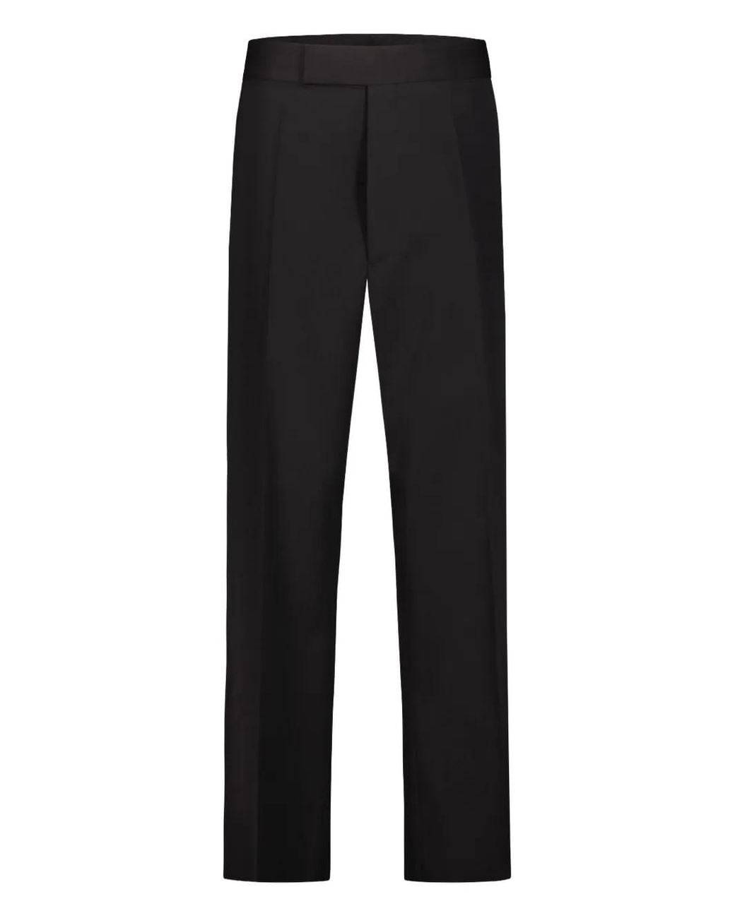SAPIO N10 Wollen Broek in het Black