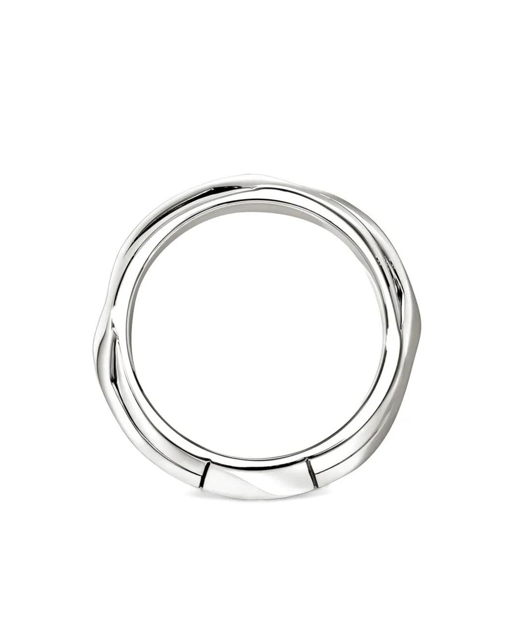 John Hardy Metallic Sterling- Icon 50 Ring