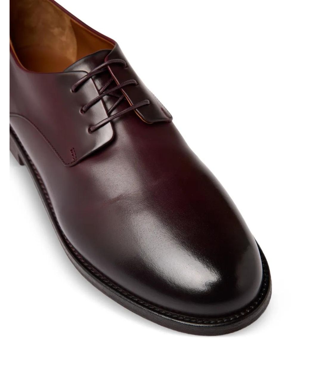 Marsèll Brown Pugno Lace-Up Leather Derby Shoes for men