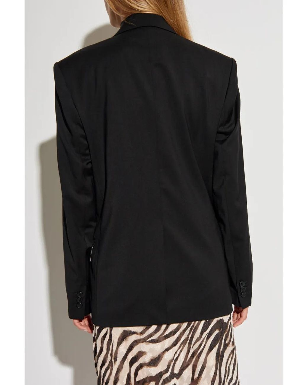 Blazer À Coupe Ample Helmut Lang en coloris Black