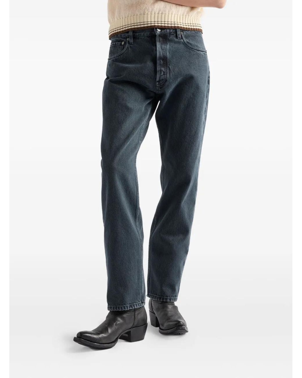 Prada Straight Jeans in het Blue voor heren