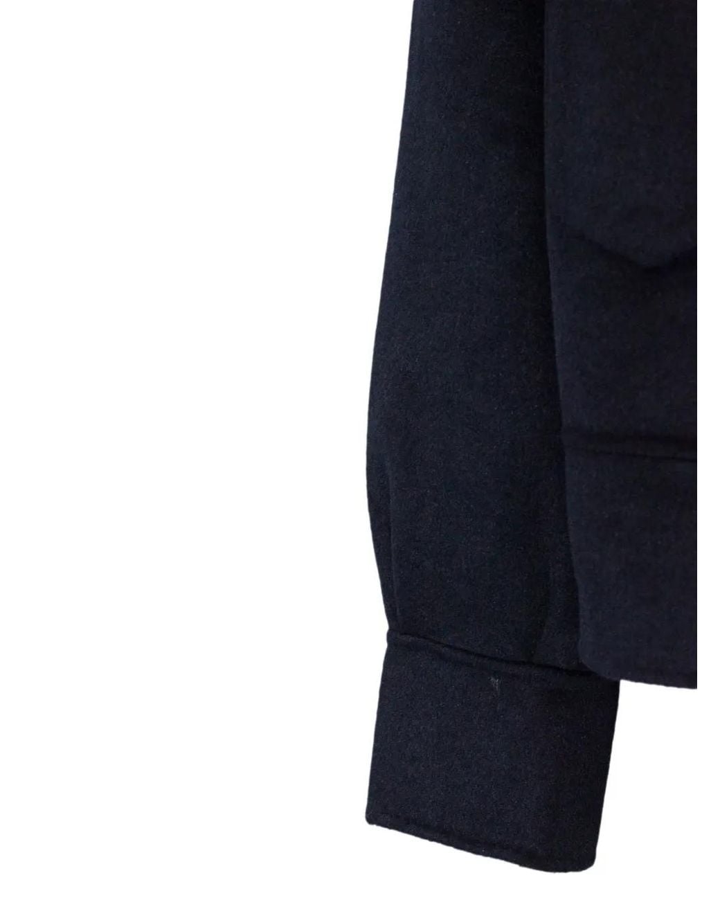 PHO® Firenze Blue Faux-Fur Trim Jacket